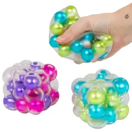 Squishy Kuutio Lelu Kuulilla 6 cm