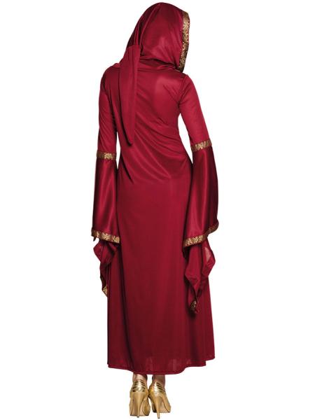 Lady Gwendolyn Keskiaikainen Mekko Hupulla