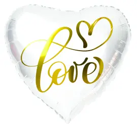 Sydänilmapallo Love