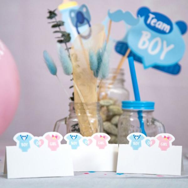 Boy or Girl Paikkakortit 6 kpl