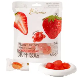 Hedelm&auml;karkit Mansikka 68g