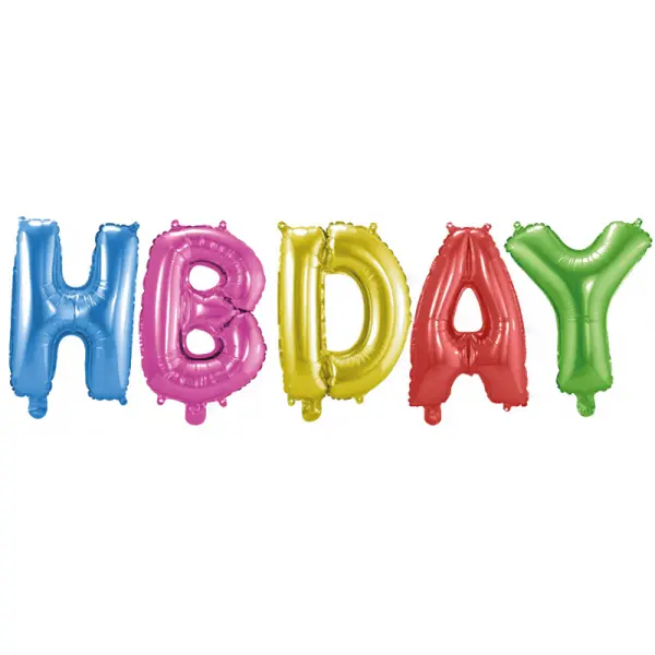 Happy Birthday Ilmapallo Folio