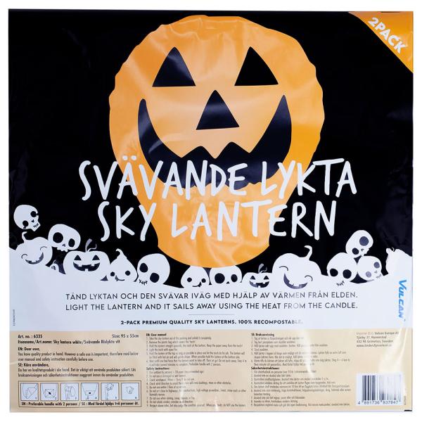 Leijuvat Riisilyhdyt Halloween 2 kpl