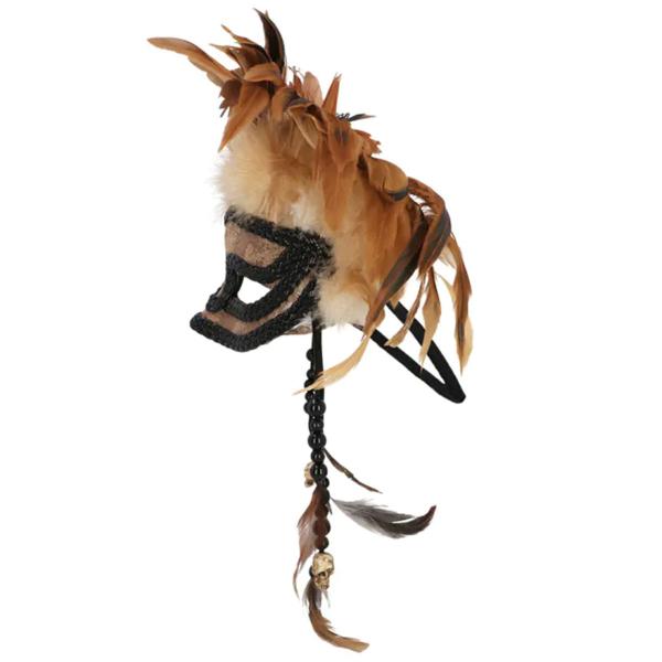 Voodoo Puolinaamio Höyhenillä