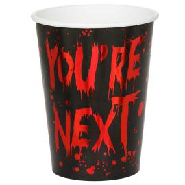 Pahvimukit You're Next Musta/Punainen 25 cl