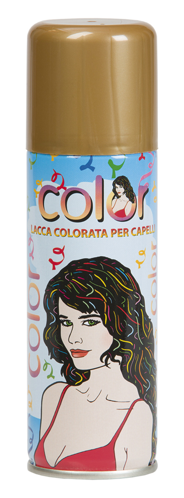 Kultainen Hiusspray Color