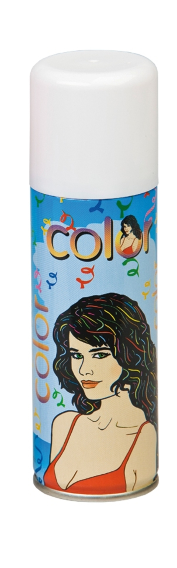 Valkoinen Hiusspray Color